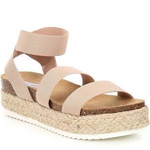 Steve Madden Kimmie Blush Platform Sandals Size 7